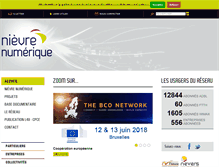 Tablet Screenshot of nievrenumerique.com